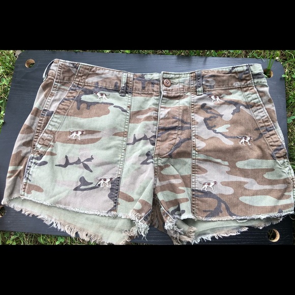 Denim & Supply Ralph Lauren Camo dog shorts - Picture 3 of 7